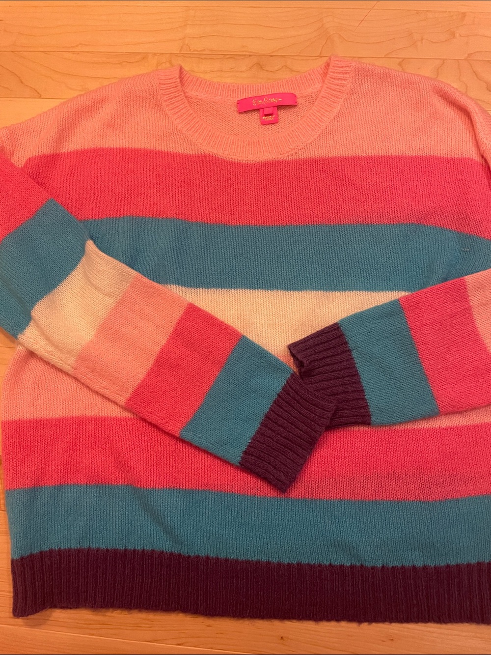 Lilly Pulitzer Striped Sweater Large